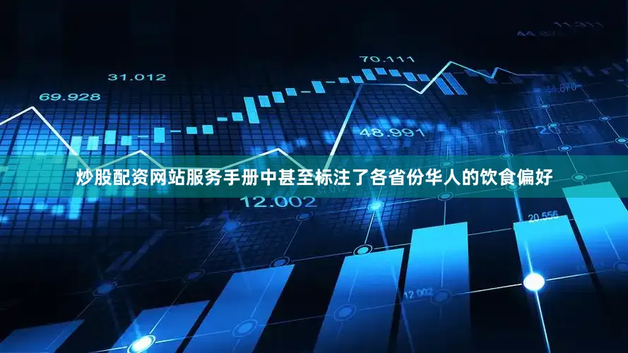 炒股配资网站服务手册中甚至标注了各省份华人的饮食偏好